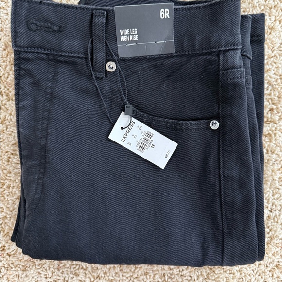Express Denim - Express women’s black Wide Leg Jeans